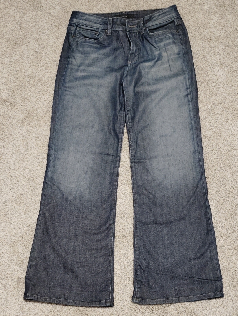 Joe's Jeans Wide-Leg Flare Jeans in Faded Blue